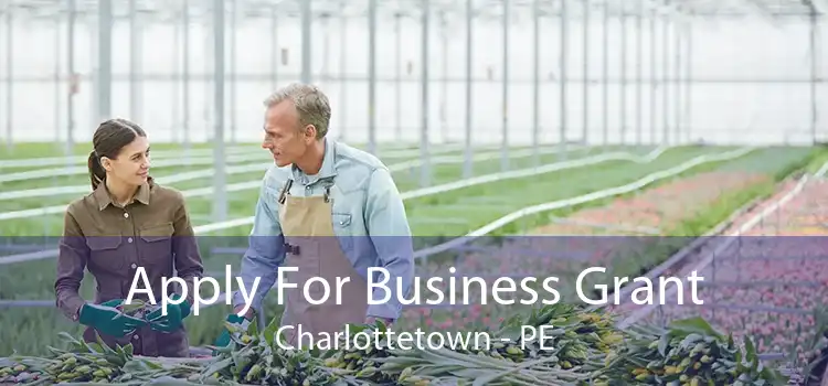 Apply For Business Grant Charlottetown - PE